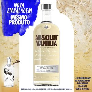 Absolut Vodka Vanilia Sueca 750ml