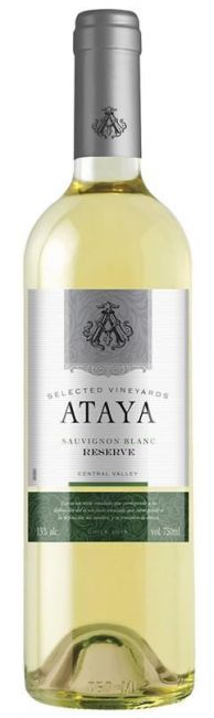 Vinho Chileno Ataya Reserve Sauvignon Blanc 750 ml