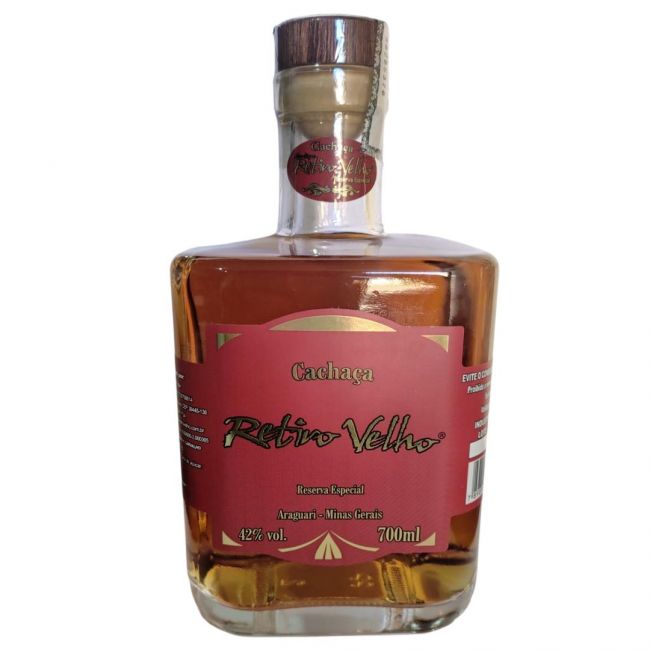 CACHAÇA RETIRO VELHO RESERVA ESPECIAL TEXAS 700ML