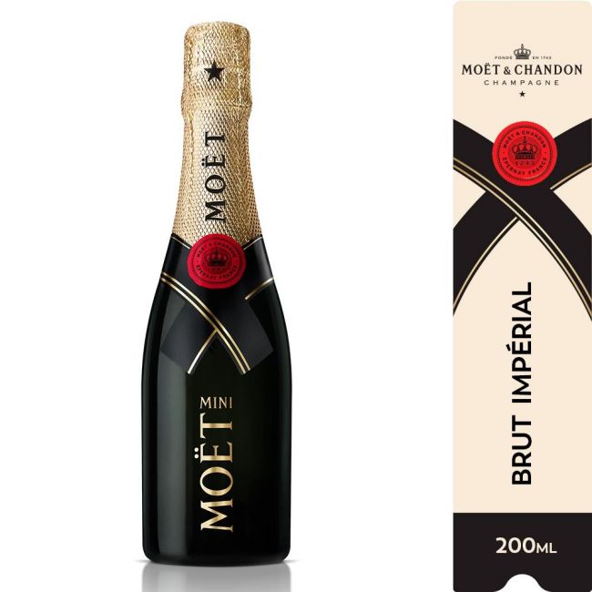 Champagne Moet e Chandon Mini Brut Impérial 200ml