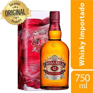 Chivas Regal Whisky 12 Anos Escocês Com Lata - 750ml