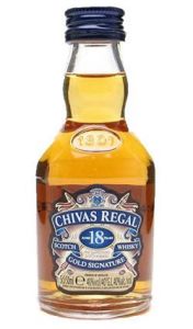 Chivas Regal Whisky 18 anos Escocês 50ml (miniatura)