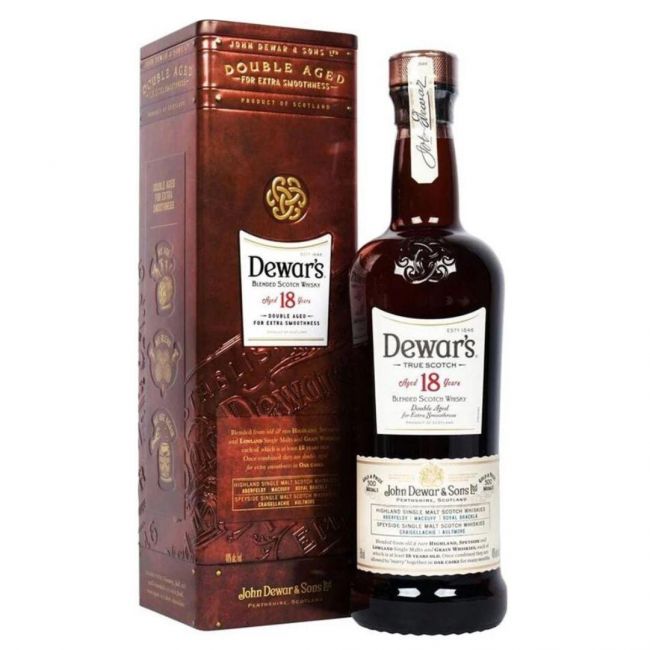 Dewars 18 Anos Embalagem Lata 750ml