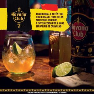 Havana Club Rum 7 anos Cubano 750ml