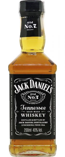 Whisky Jack Daniels Petaca 200ml