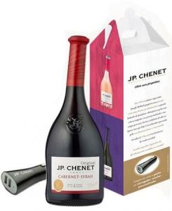 Kit 1 JP Chenet Cabernet-Syrah 750ml + 1 carregador veicular para celular