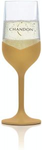 Kit Chandon Reserve Brut 750 ml +  2 Taças douradas Personalizadas