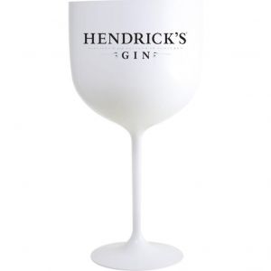 Kit Gin Hendricks 750 ml + 2 Taças Personalizadas