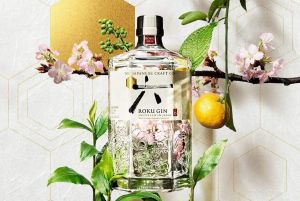Kit Gin Japonês Roku 700ml + Copo de Vidro Personalizado