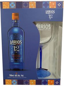 Kit Larios 12 Premium 700ML + Taça de Acrílico