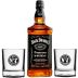 Kit Jack Daniels 1000ml + Dois Copos Personalizados 