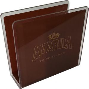Kit Licor Amarula 375 ml + Porta Guardanapo Personalizado