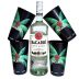 Kit Rum Bacardi Superior Carta Blanca 980ml + 4 Copos Personalizados