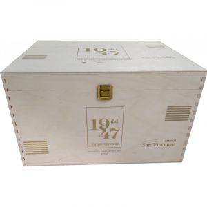 Kit Vinho Dal 1947 Primitivo Di Manduria 750ml - Caixa de Madeira com 6 Unidades
