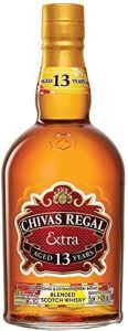 KIT Whisky Chivas Regal Extra 13 anos 750ml + Embalagem Presenteável de Couro