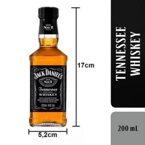Kit Whisky Jack Daniels 200ml - 24 Garrafas
