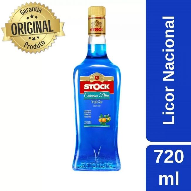 Licor Stock Curaçau Blue 720 ml