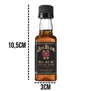 Miniatura Whisky Jim Beam Black Bourbon 50ml