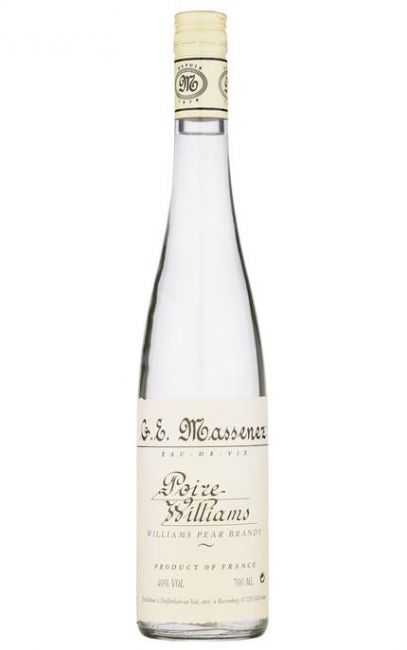 Poire Williams vieille réserve personnelle sélectionnée Massenez 700ml