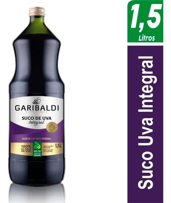 Suco de Uva Integral Garibaldi 1,5L 