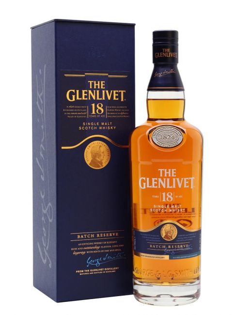 The Glenlivet Whisky Single Malt 18 anos Escocês 750ml
