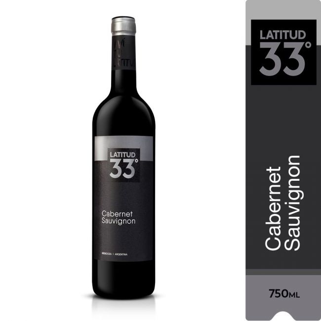 Vinho Latitud 33 Cabernet Sauvignon 750ml