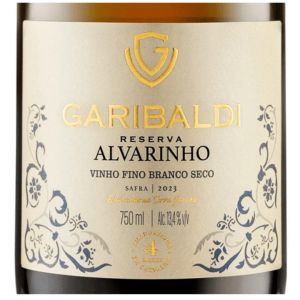 Vinho Fino Branco Seco VG Reserva Alvarinho Garibaldi 750 ml 