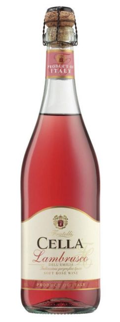 Vinho Frisante Cella Lambrusco Rose (750ml)