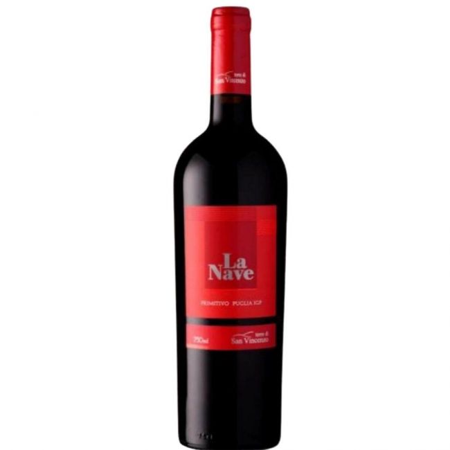 Vinho La Nave Primitivo De Puglia IGP Tinto 750ml