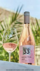 Vinho Argentino Latitud 33° Malbec Rosé 750 ml