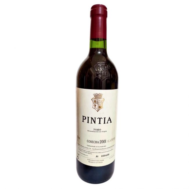 Vinho Espanhol Pintia Toro 2001 tinto 750ml