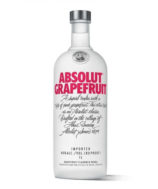 Vodka Absolut Grapefruit (Toranja) 1 litro