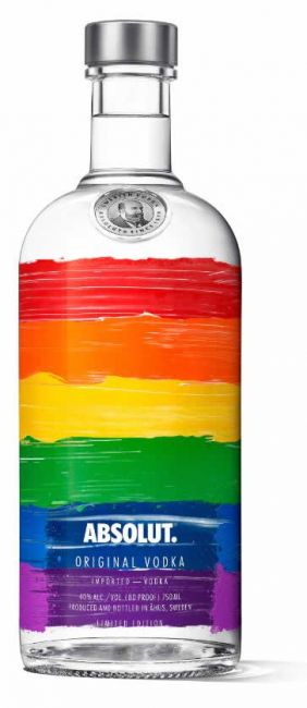 Vodka Absolut Rainbow (Colors) 750ml