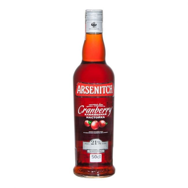 Vodka Arsenitch sabor cranberry 500ml