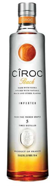 Vodka Ciroc Peach 750 ml
