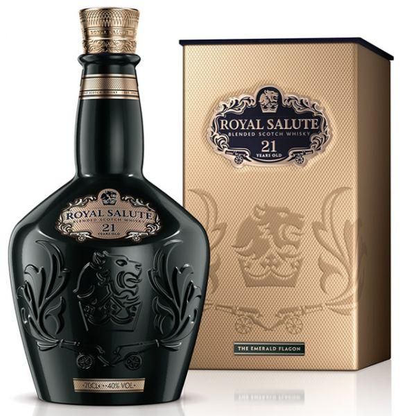 Whisky Chivas Royal Salute 21 anos Verde 700 ml