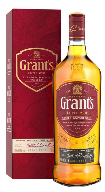 Whisky Grants Triple Wood 1000 ml