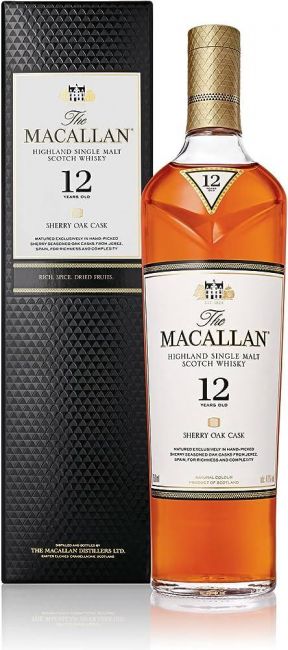 Whisky Macallan Sherry Oak 12 anos 700ml