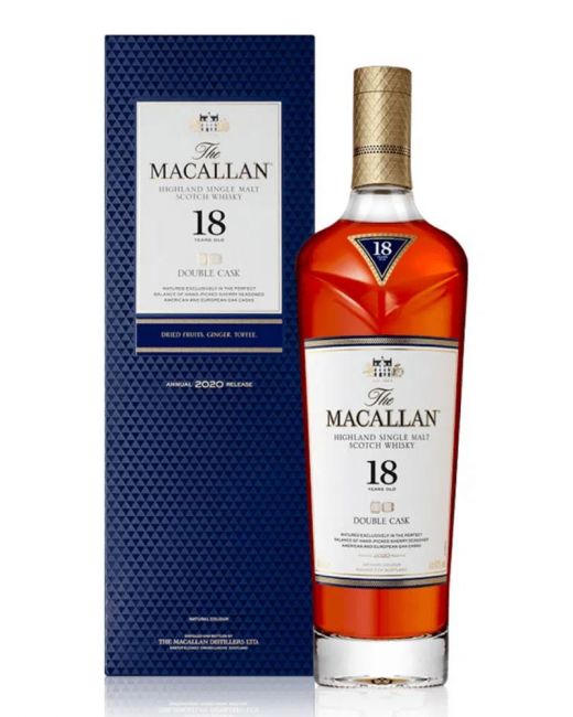 Whisky The Macallan 18 anos - Double Cask 700ml Single Malt